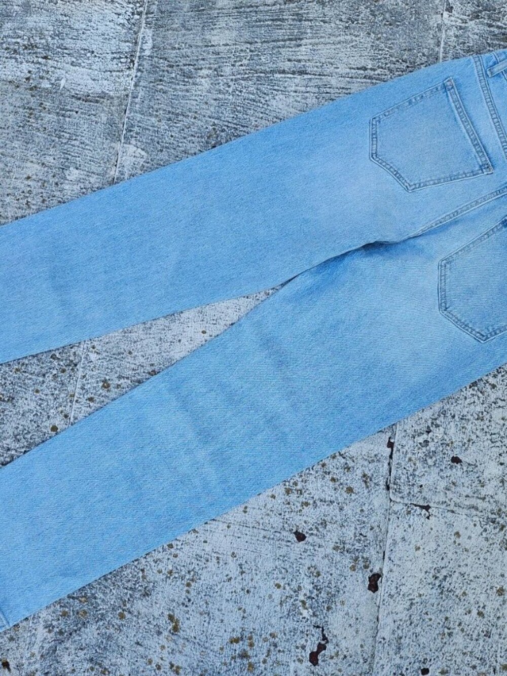 Time and Tru Women Jeans Light Wash Blue Denim Jeans Straight Leg Size 8 NWT - Picture 3 of 10